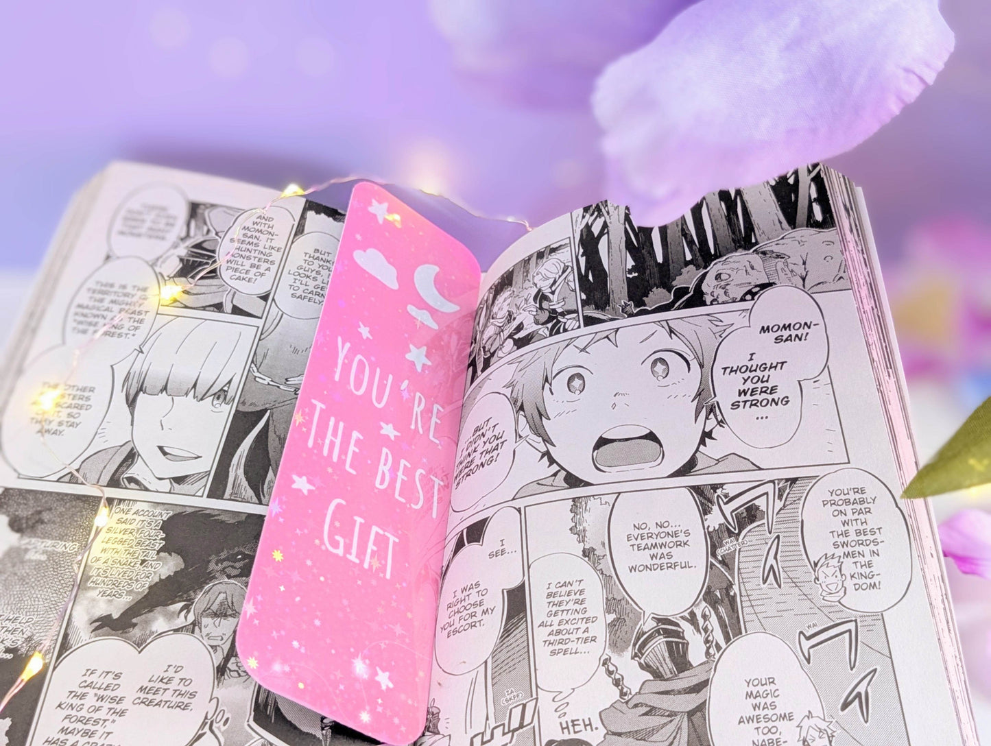 "You're The Best Gift" Bookmark - Hot Pink - IllustratingChristy