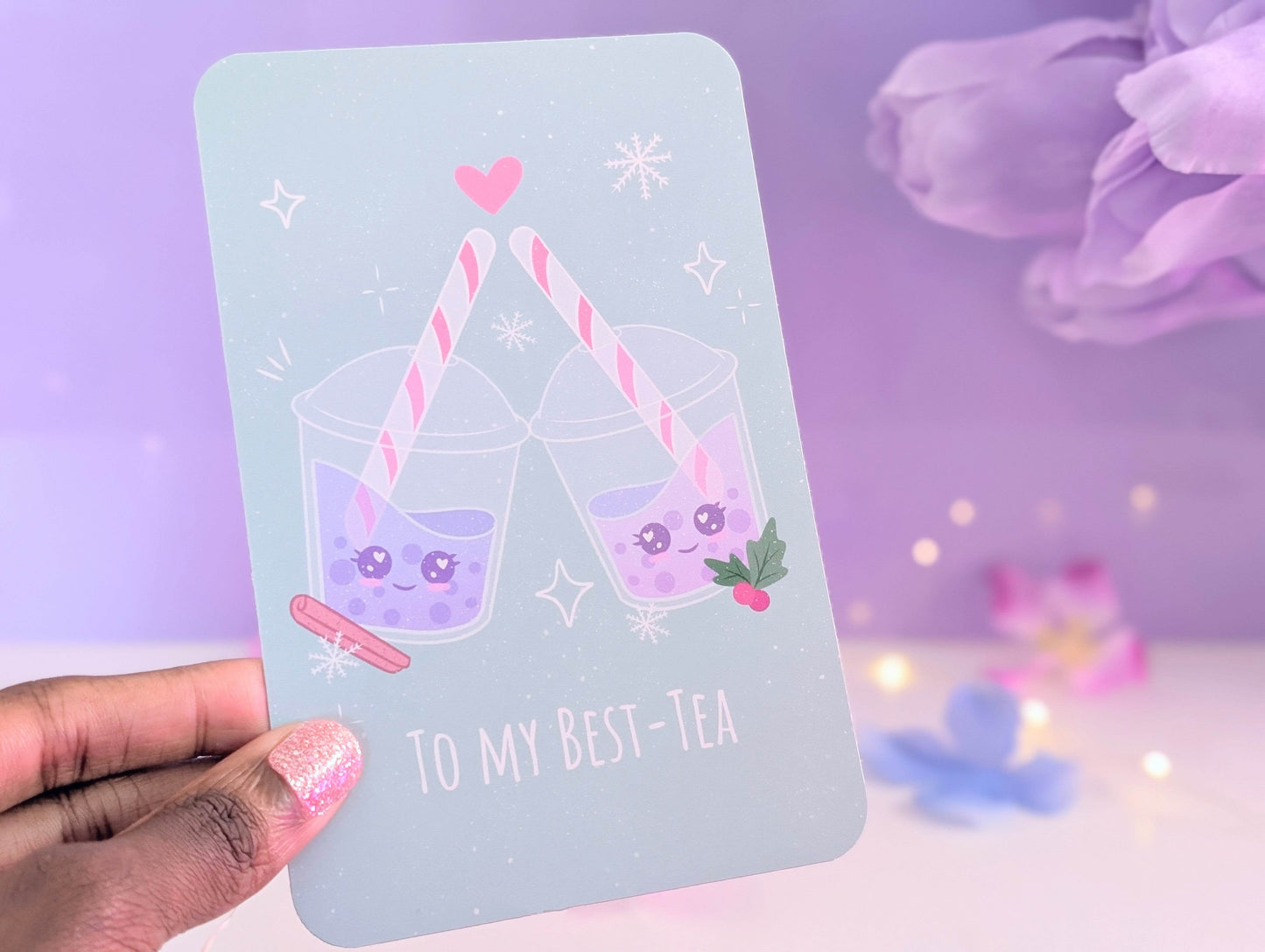"You're My Best-Tea" Art Print - IllustratingChristy