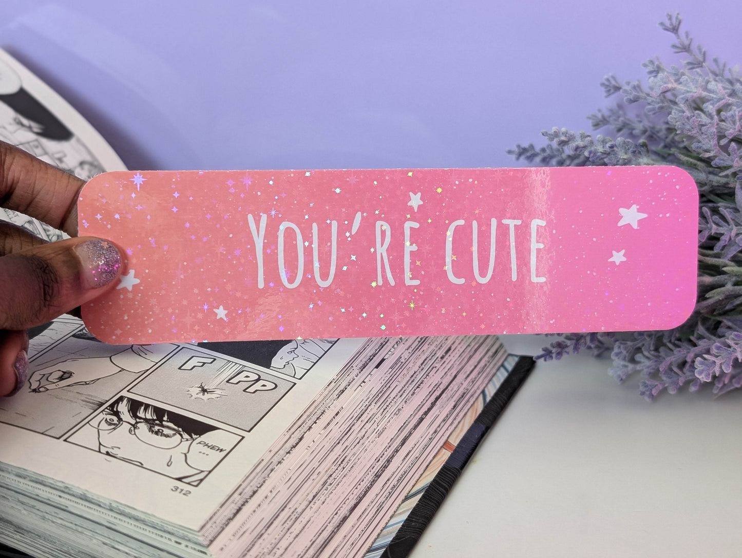 You're Cute Bookmark - IllustratingChristy
