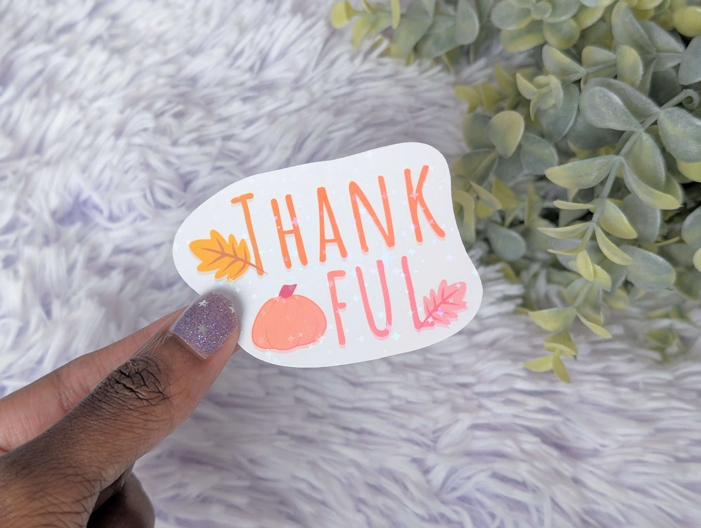 Thankful Sticker