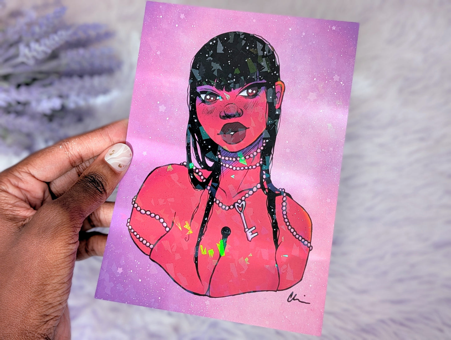 Lock n Key Art Print