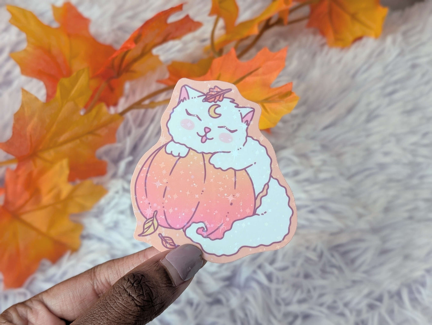 Pumpkin Nima Sticker