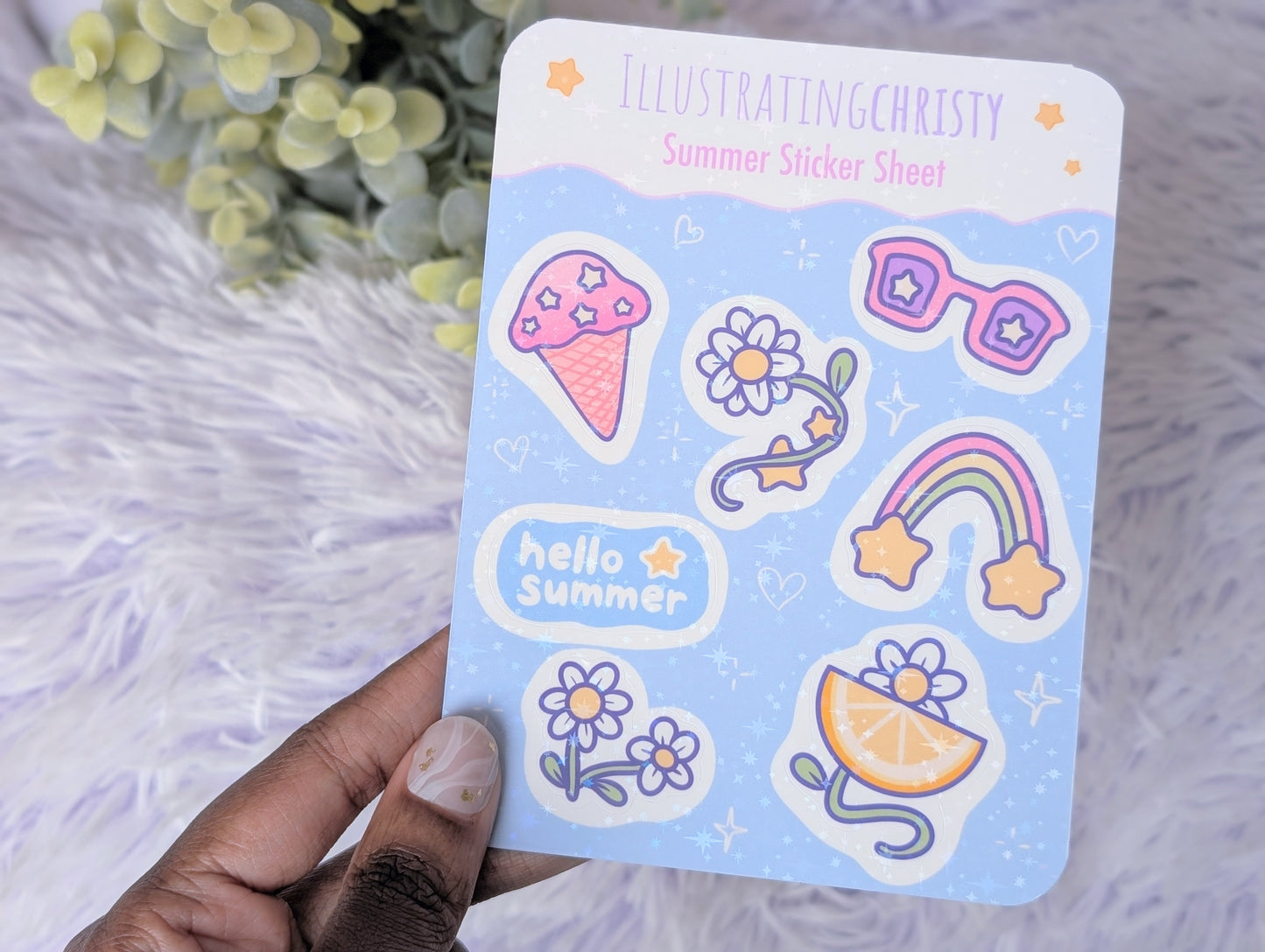 Summer Sticker Sheet