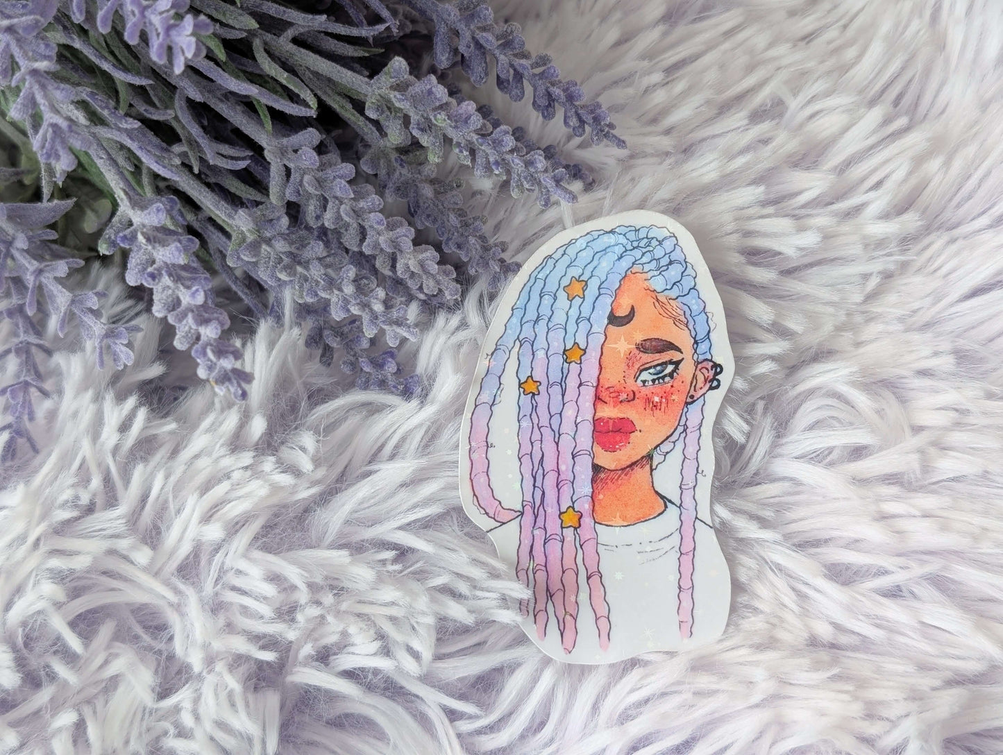 Moon in Pisces Sticker