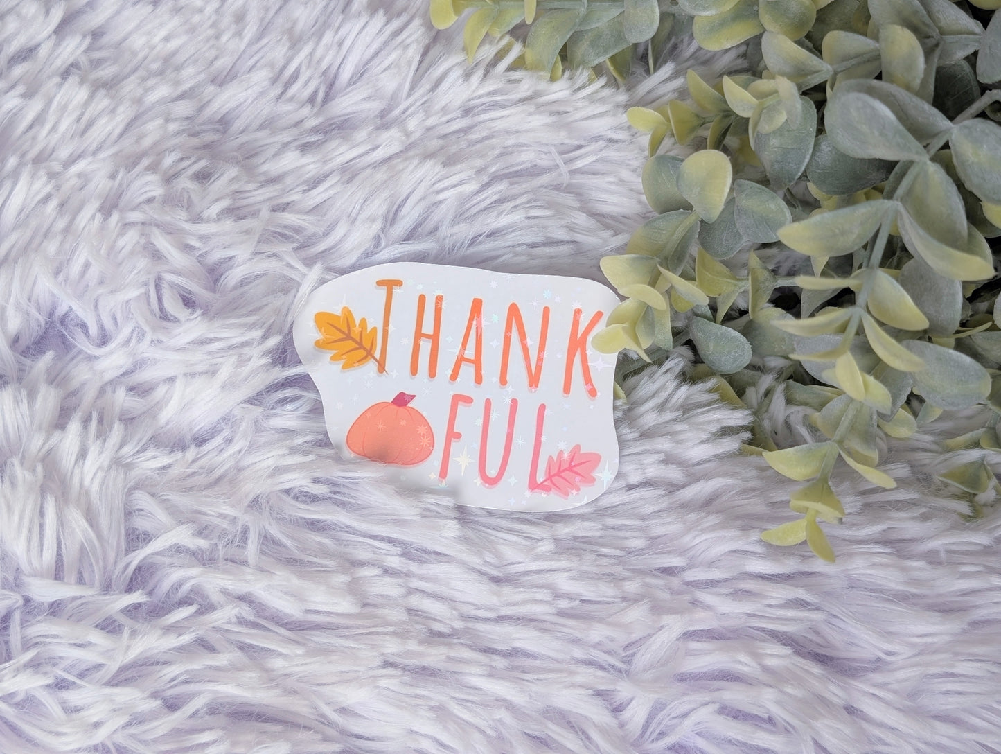 Thankful Sticker