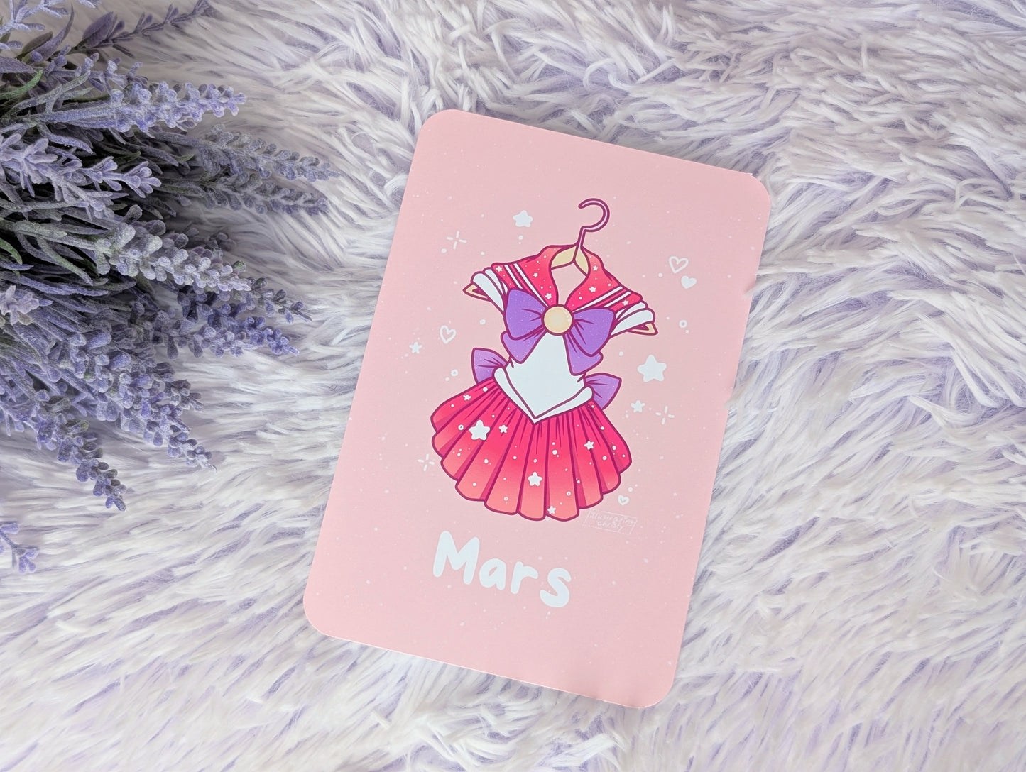 Mars Outfit Art Print