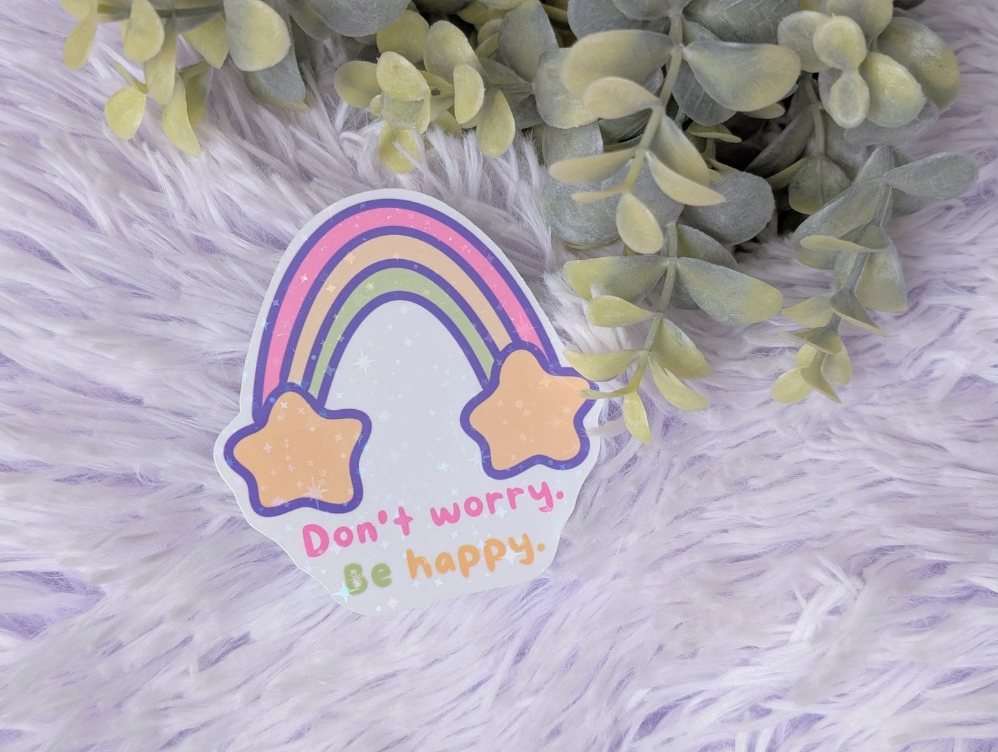 Be Happy Sticker