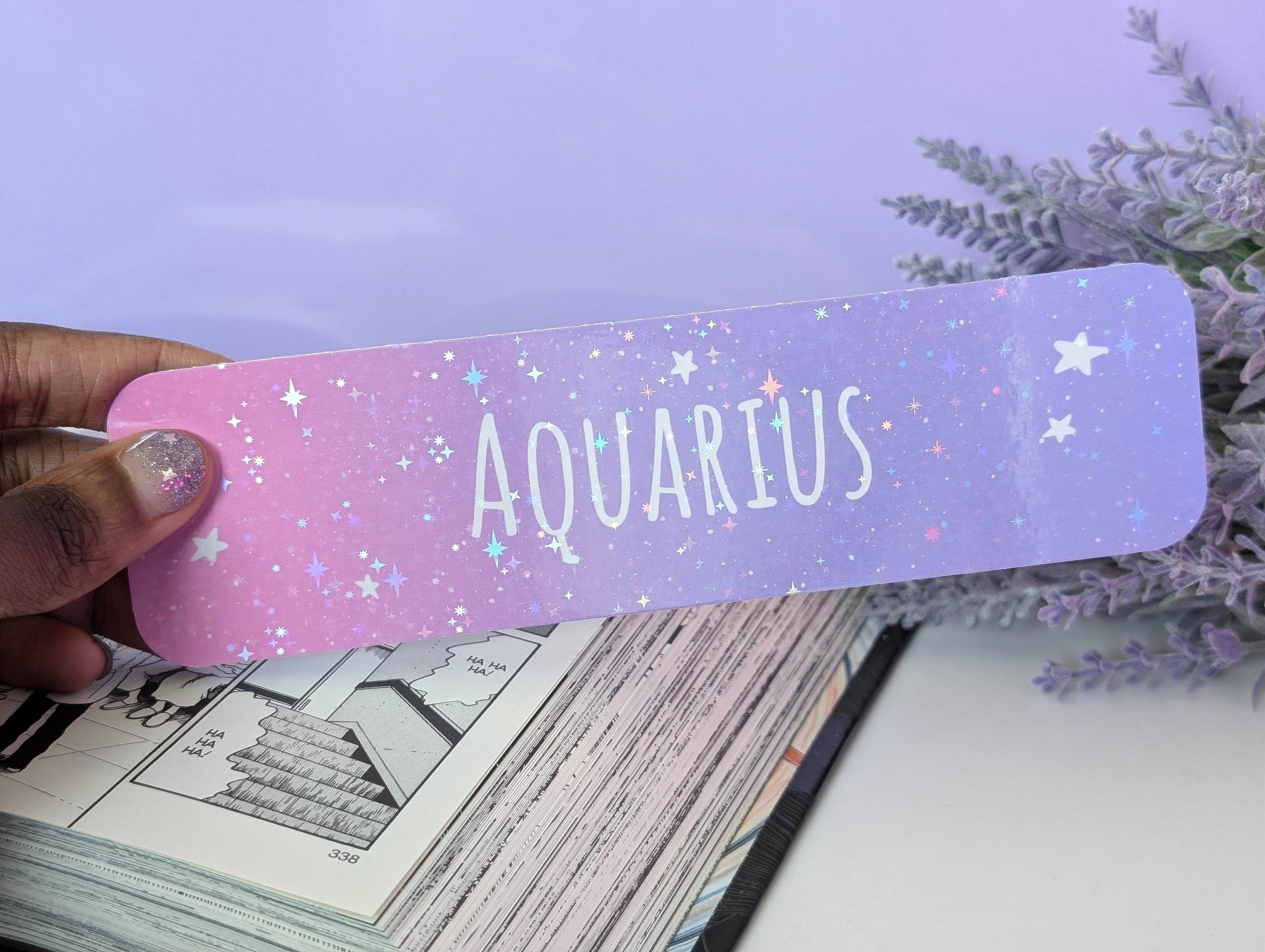Aquarius Bookmark - IllustratingChristy