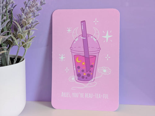 Aries Boba Art Print - IllustratingChristy