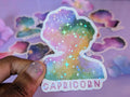 Capricorn Galaxy Sticker - IllustratingChristy