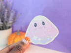 Galactic Ghost Sticker - IllustratingChristy