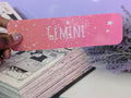 Gemini Bookmark - IllustratingChristy