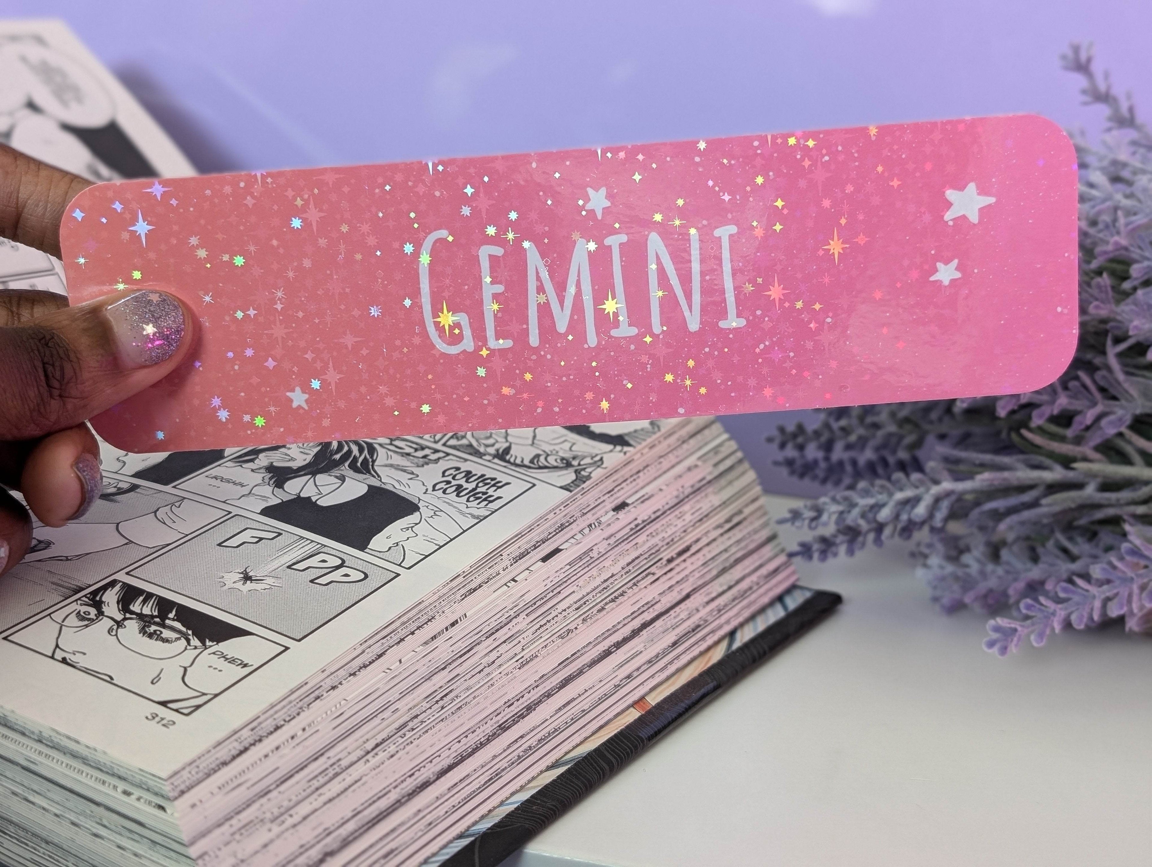 Gemini Bookmark - IllustratingChristy