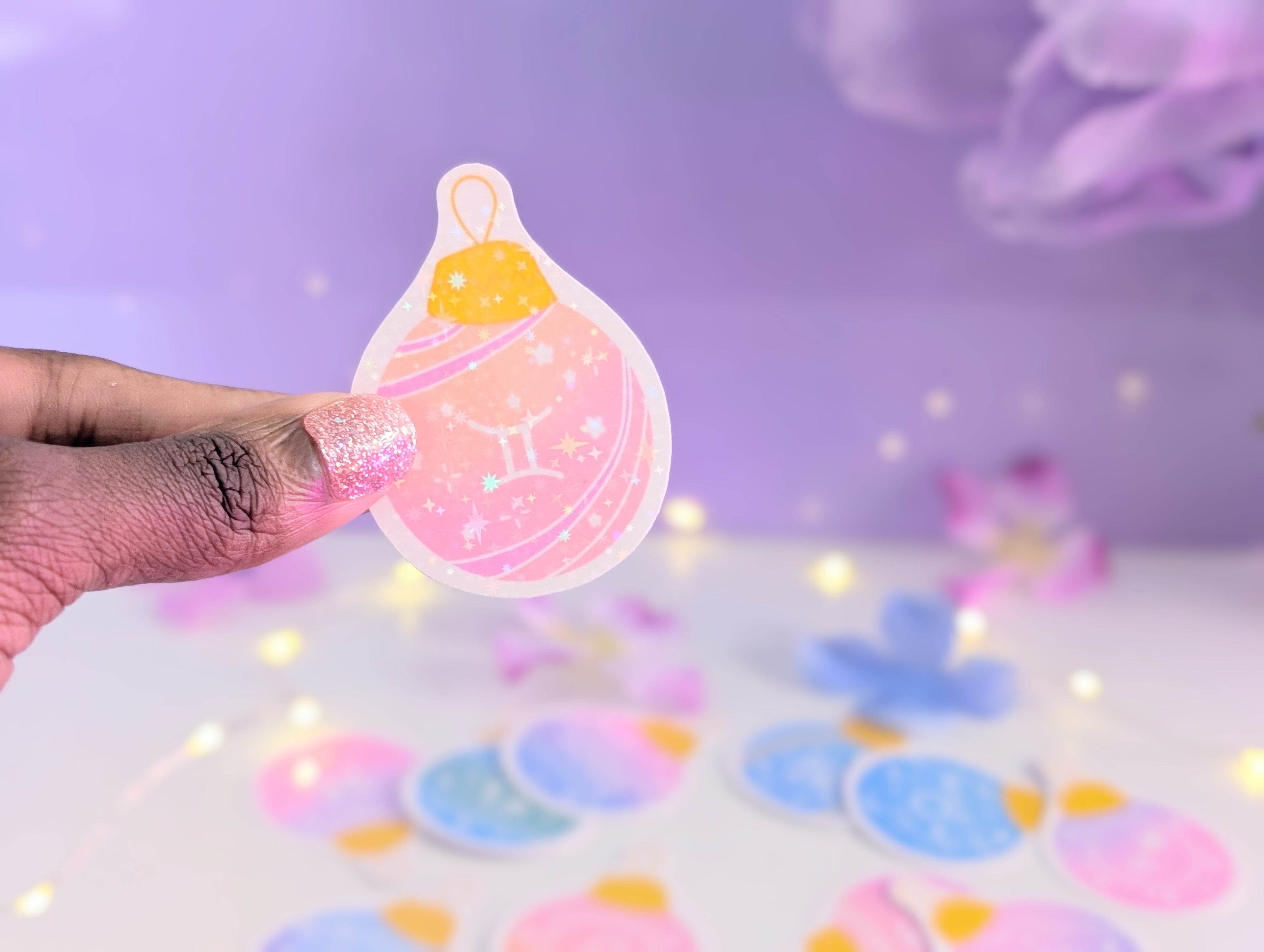 Gemini Ornament Sticker - IllustratingChristy