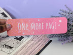 One More Page Bookmark - IllustratingChristy