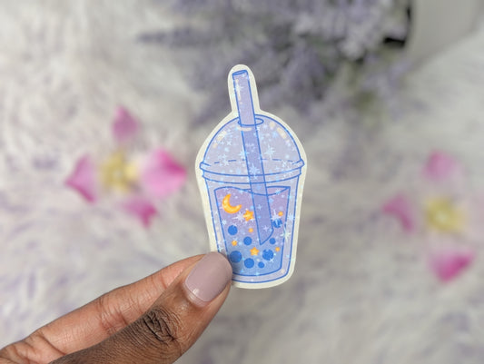 Violet Boba Sticker