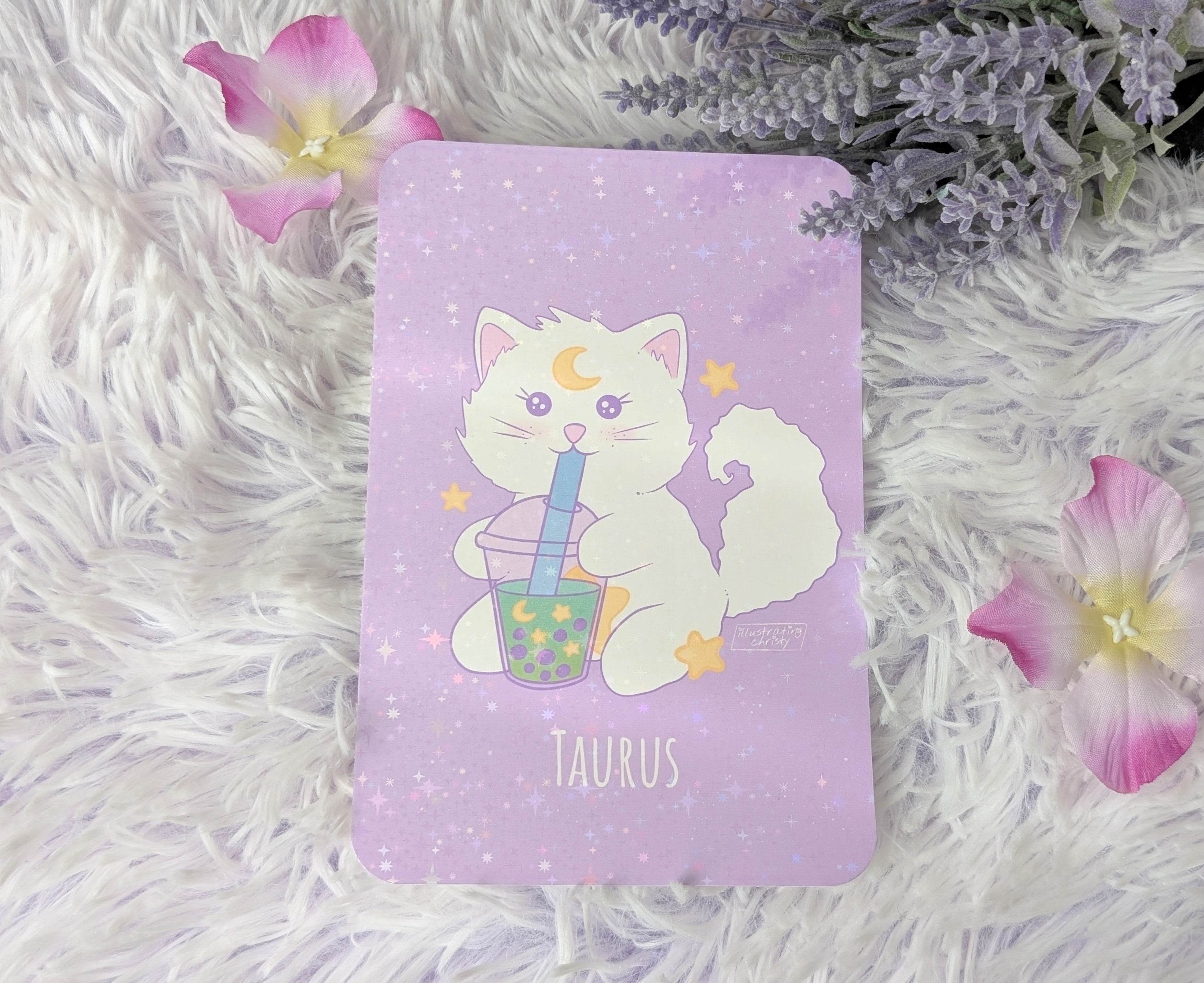 Taurus Nima Boba Art Print - IllustratingChristy