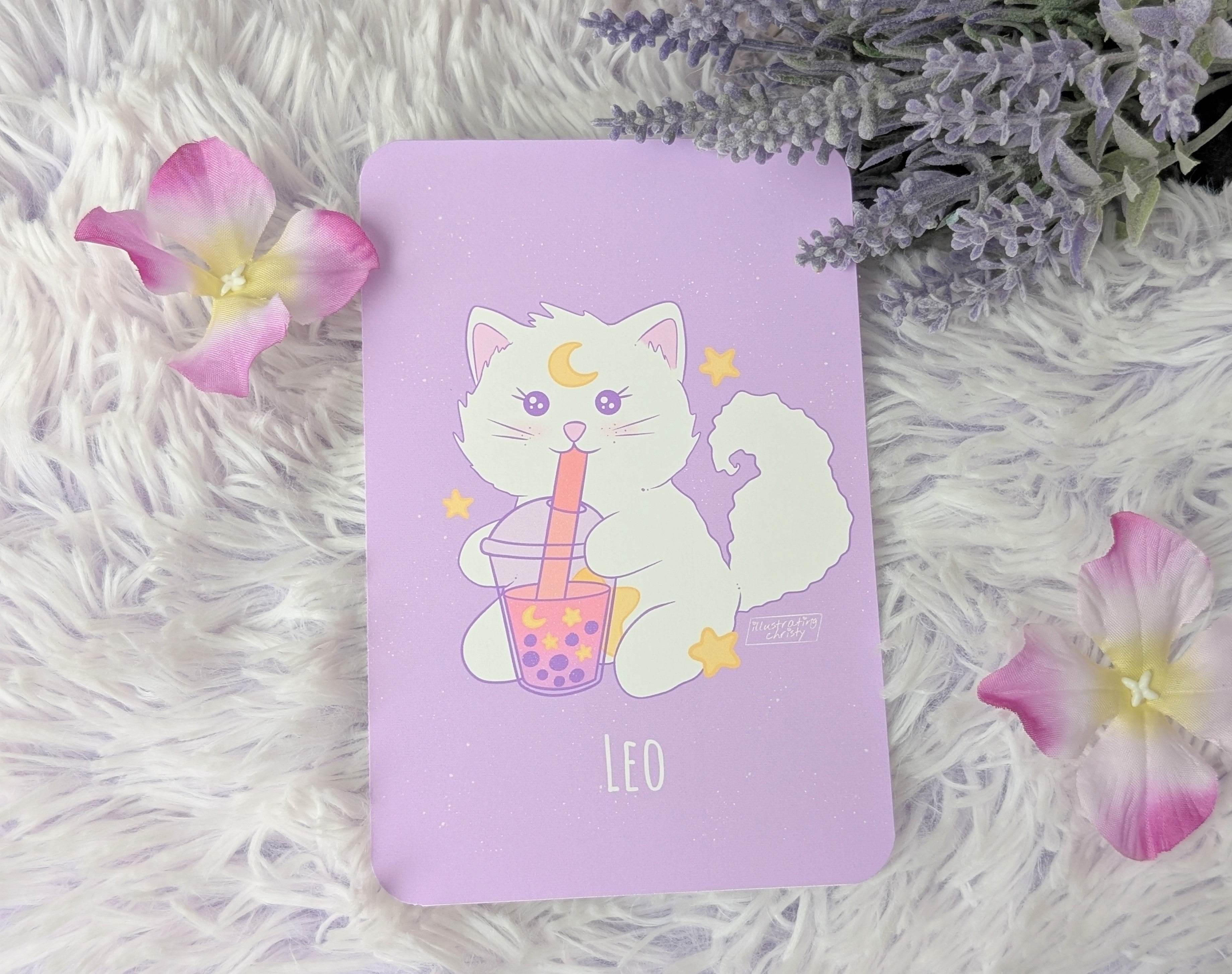 Leo Nima Boba Art Print - IllustratingChristy