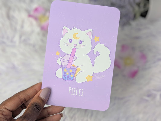 Pisces Nima Boba Art Print