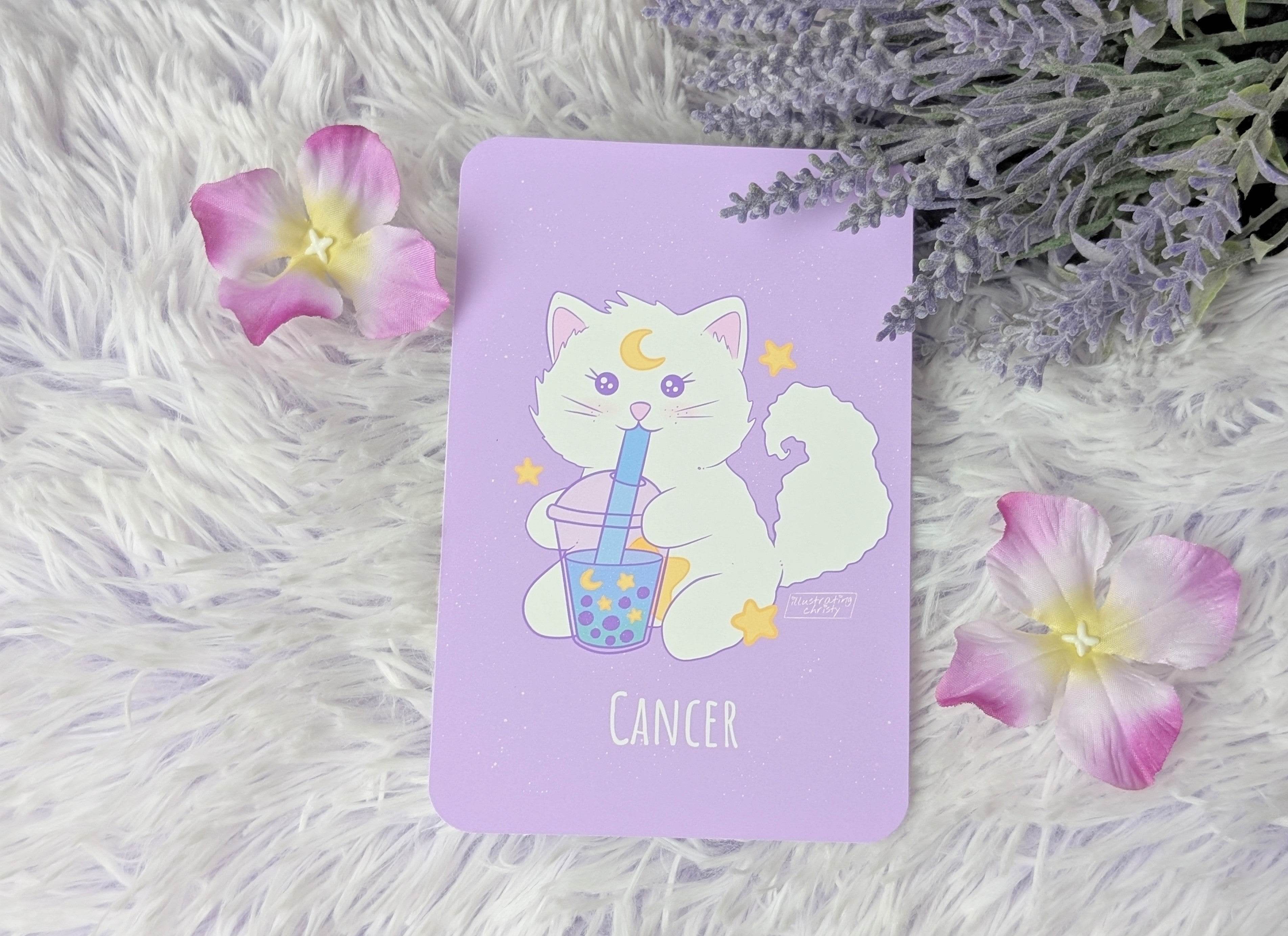 Cancer Nima Boba Art Print - IllustratingChristy