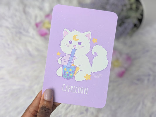 Capricorn Nima Boba Art Print