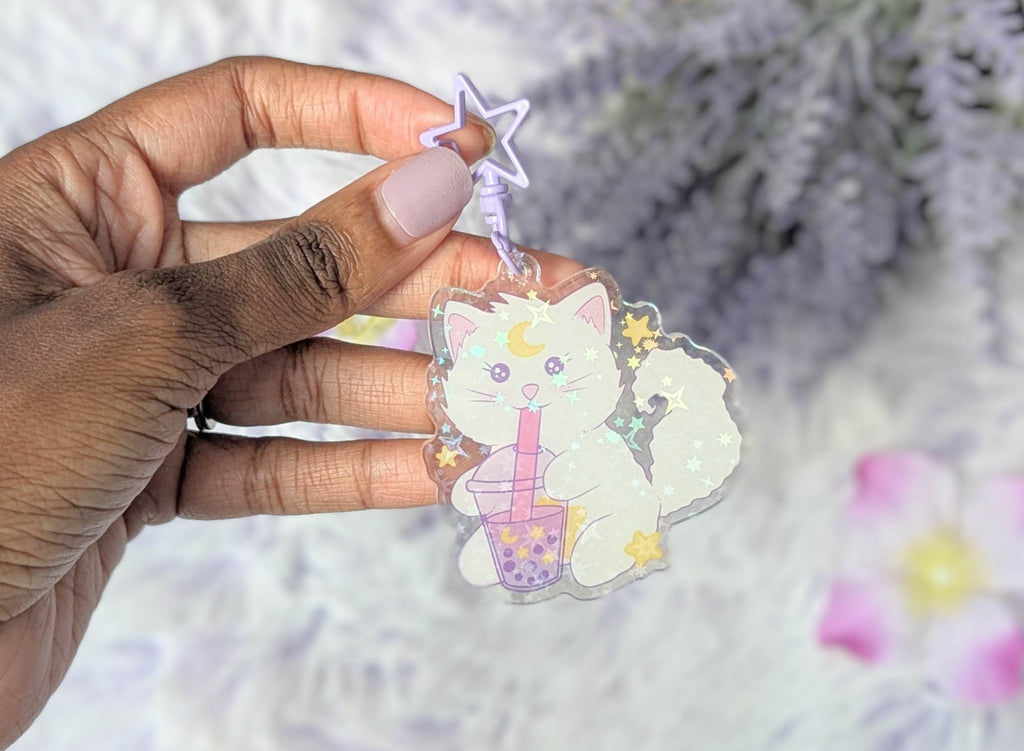 Nima Keychain - IllustratingChristy