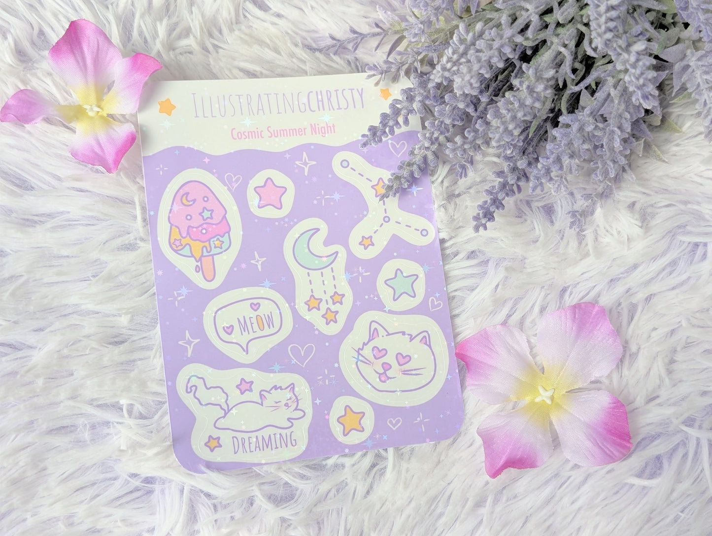 Feuille d'autocollants Boba Galaxy