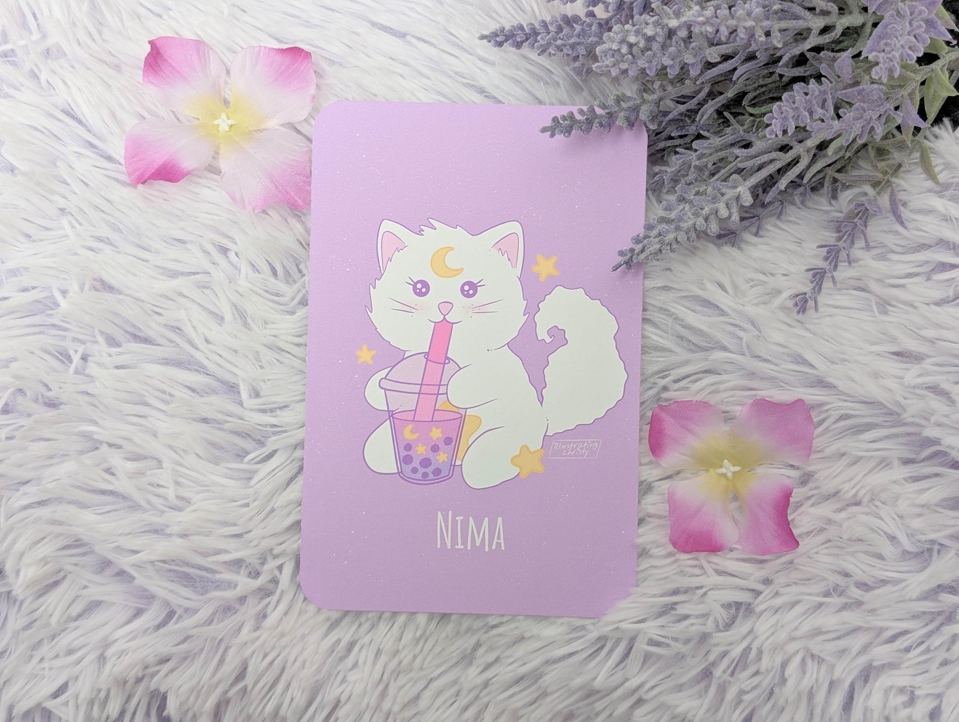 Nima Boba Art Print - IllustratingChristy
