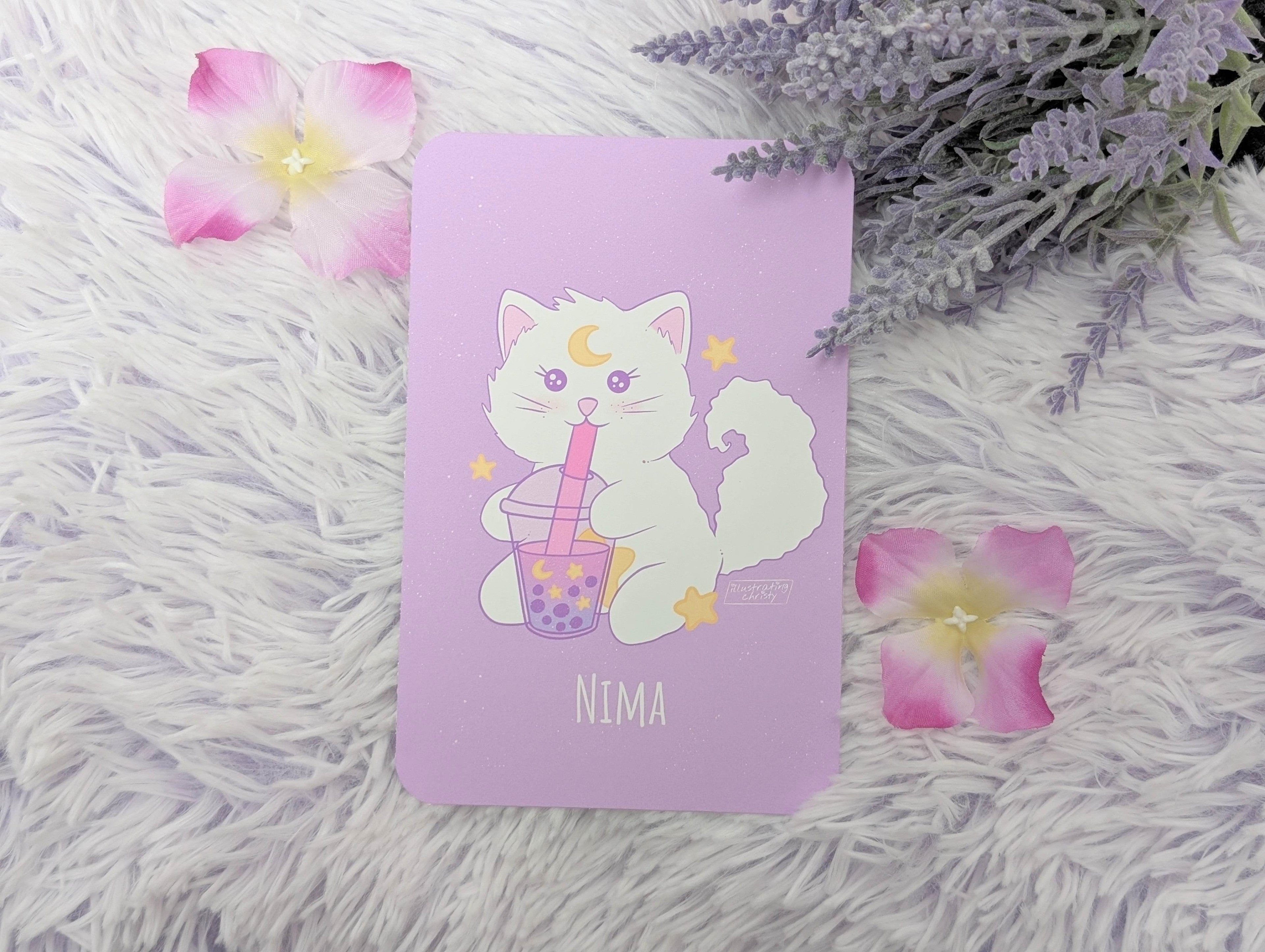 Nima Boba Art Print - IllustratingChristy