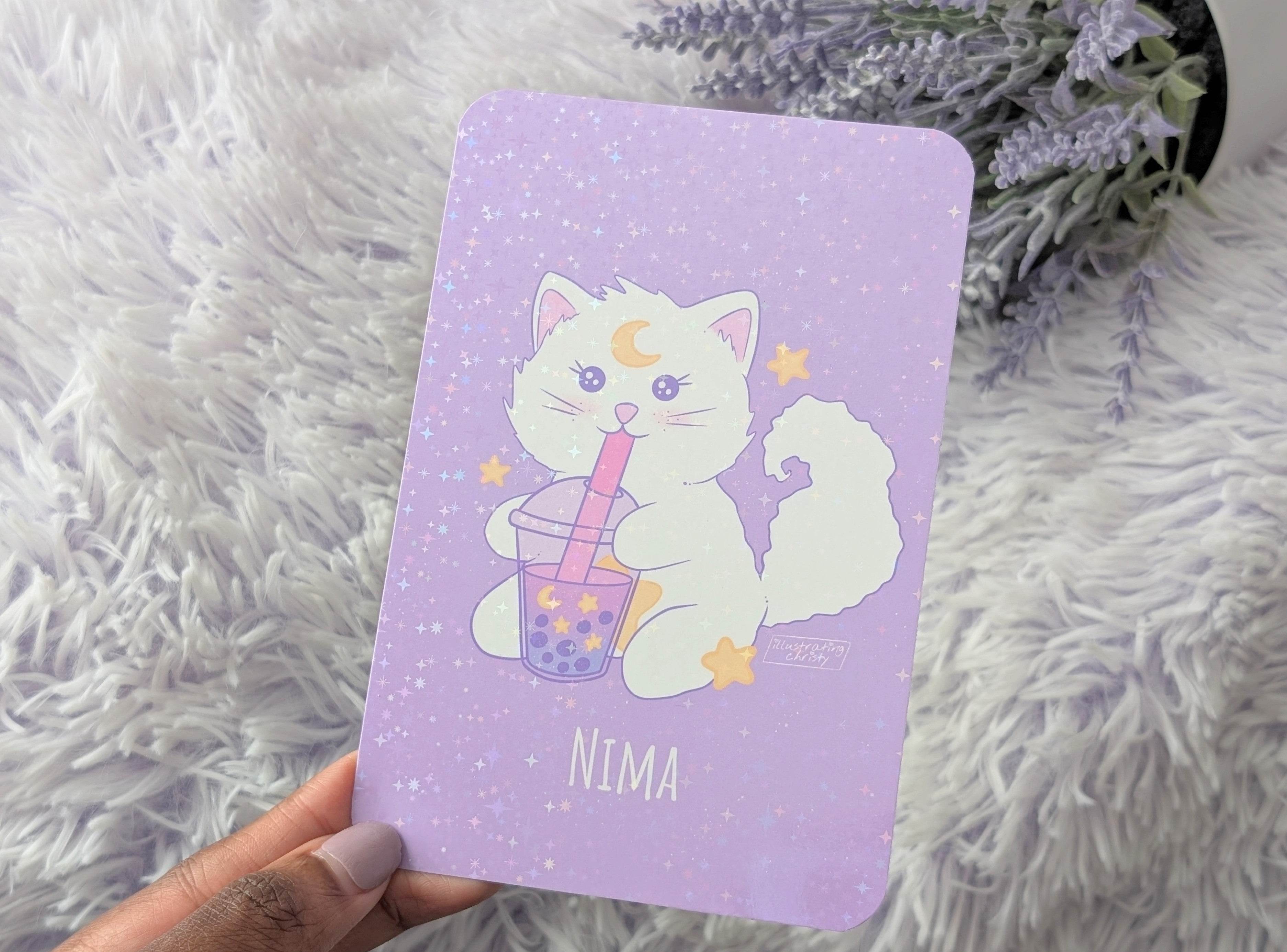 Nima Boba Art Print - IllustratingChristy