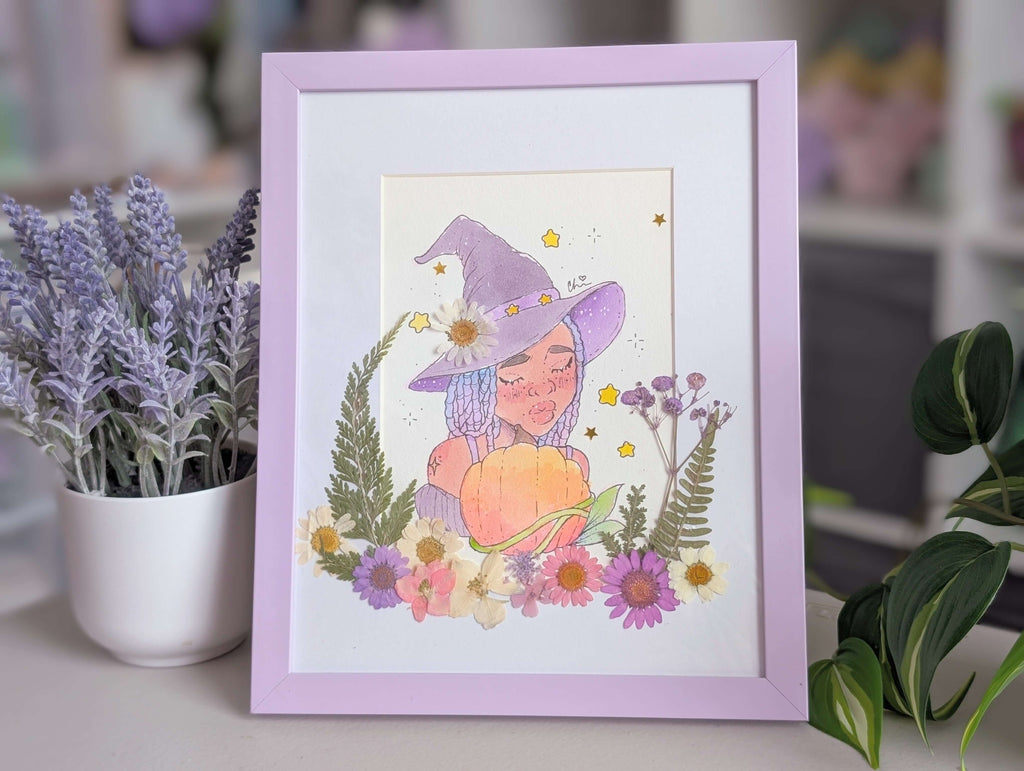 Pumpkin Season - Original Watercolor