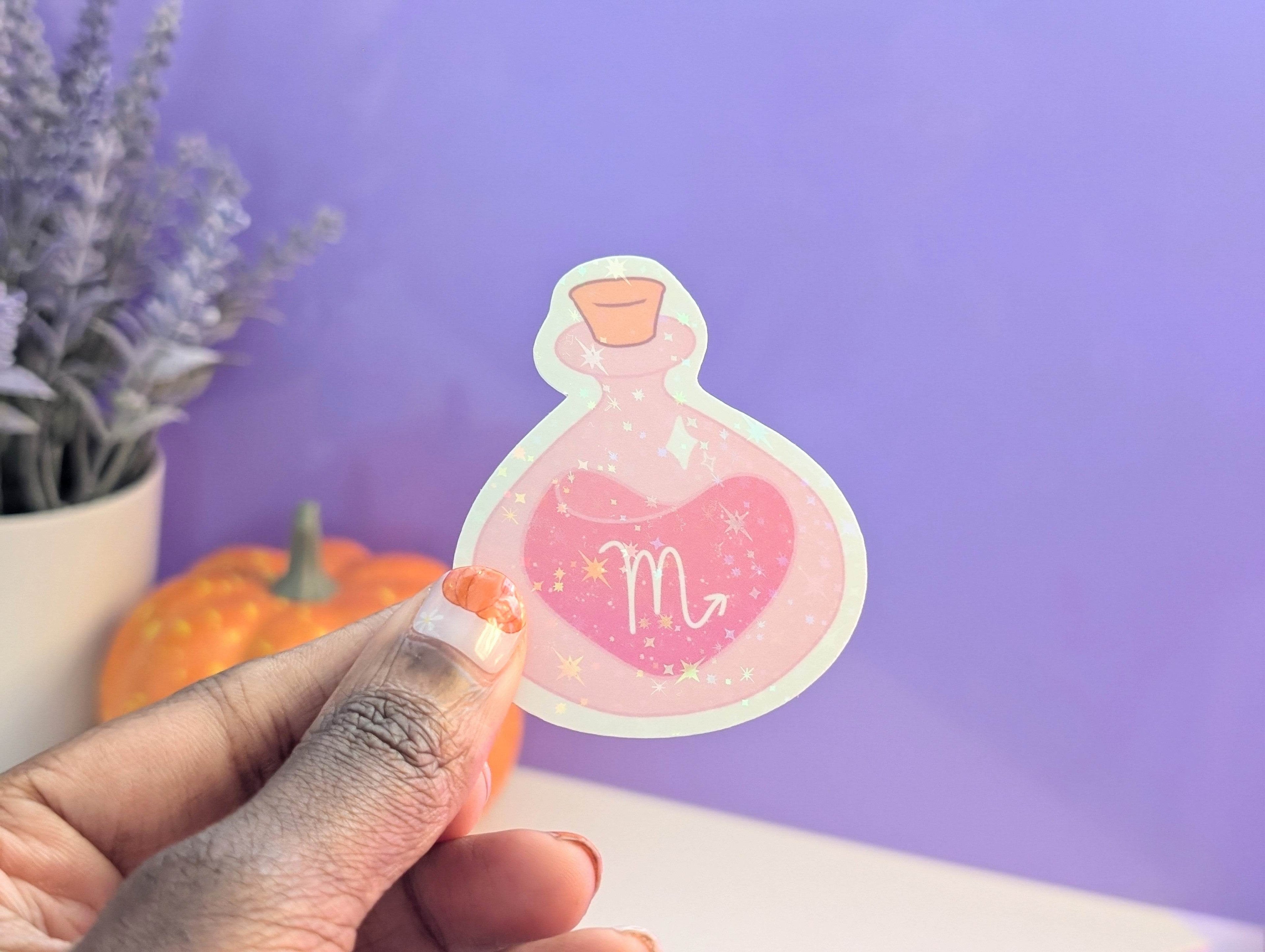 Scorpio Potion Sticker - IllustratingChristy