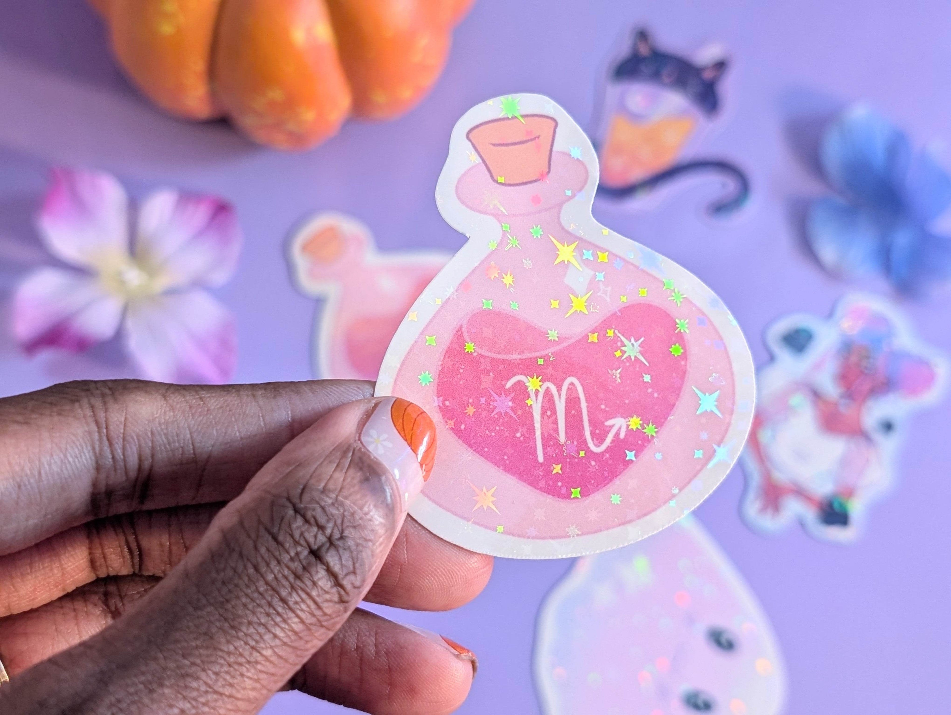 Scorpio Potion Sticker - IllustratingChristy