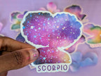 Scorpio Galaxy Sticker - IllustratingChristy