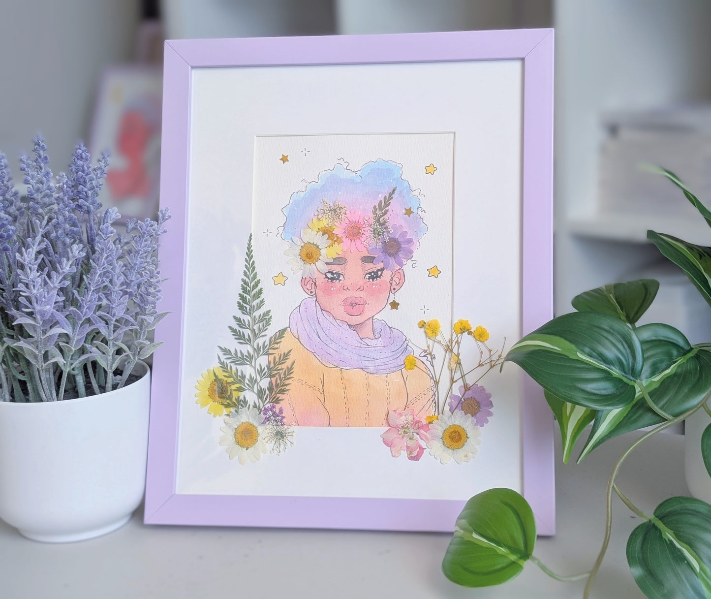 Autumn Glow - Original Watercolor