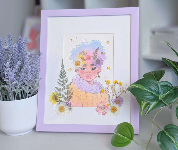 Autumn Glow - Original Watercolor