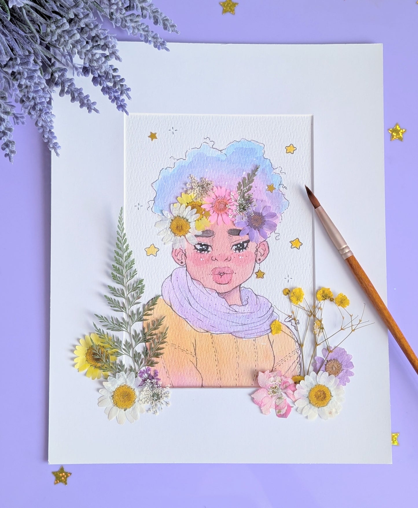 Autumn Glow - Original Watercolor