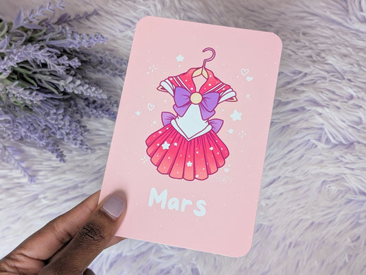 Mars Outfit Art Print