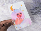 Furry Girl Watercolor Art Print
