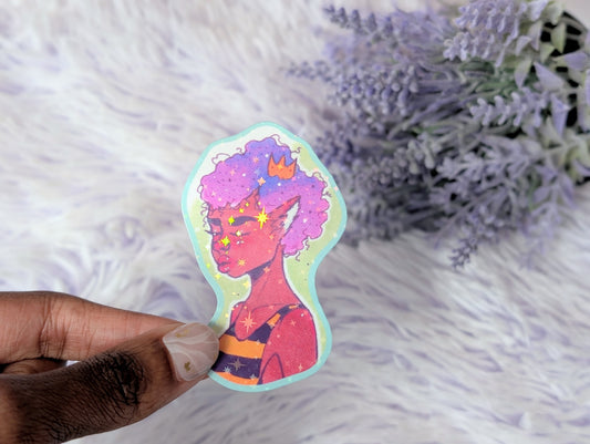 Bee Furry Sticker