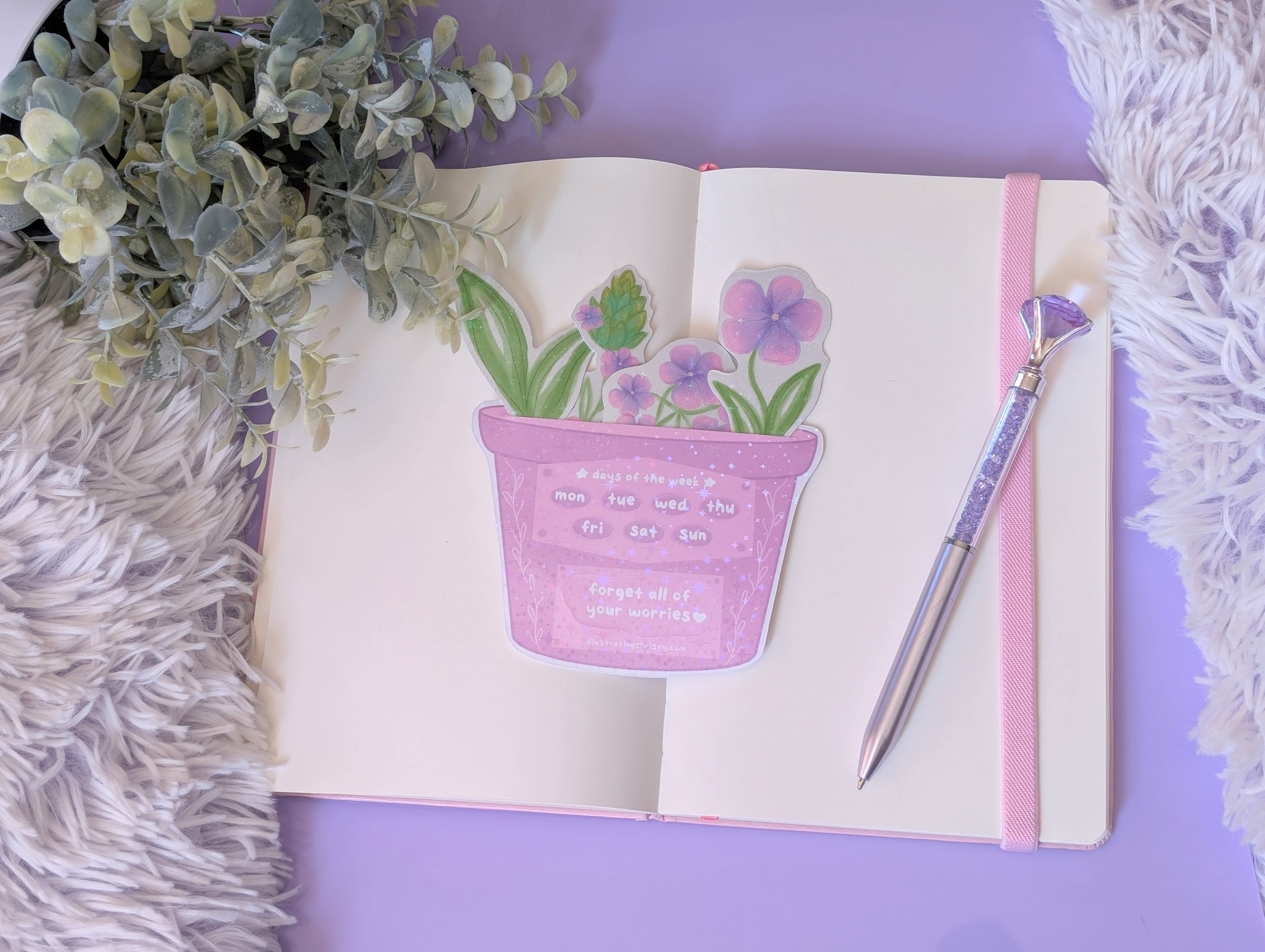 Verbena Planner Sticker Sheet