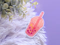 Orange Boba Sticker