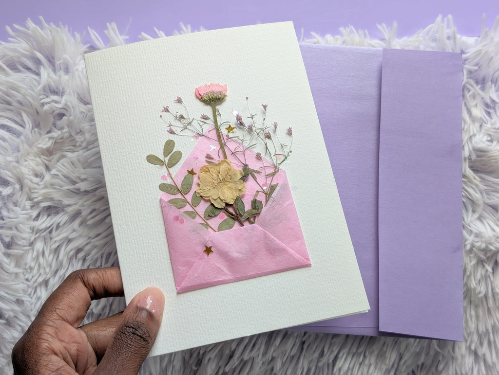 Pretty in Pink - Greeting Card
