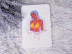 Aquarius Girl Traditional Art Print