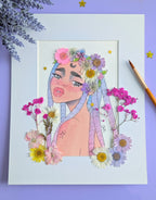 Before the Bloom - Original Watercolor