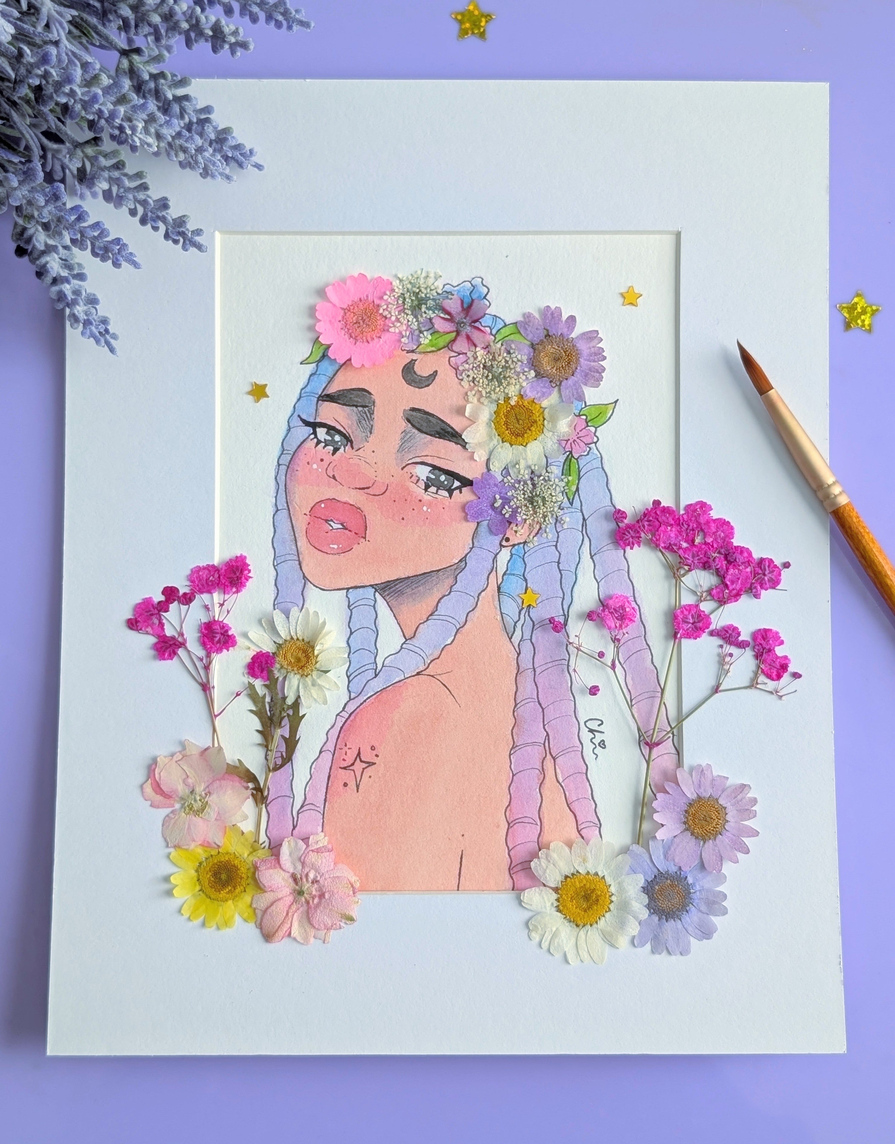 Before the Bloom - Original Watercolor