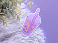 Purple Boba Sticker