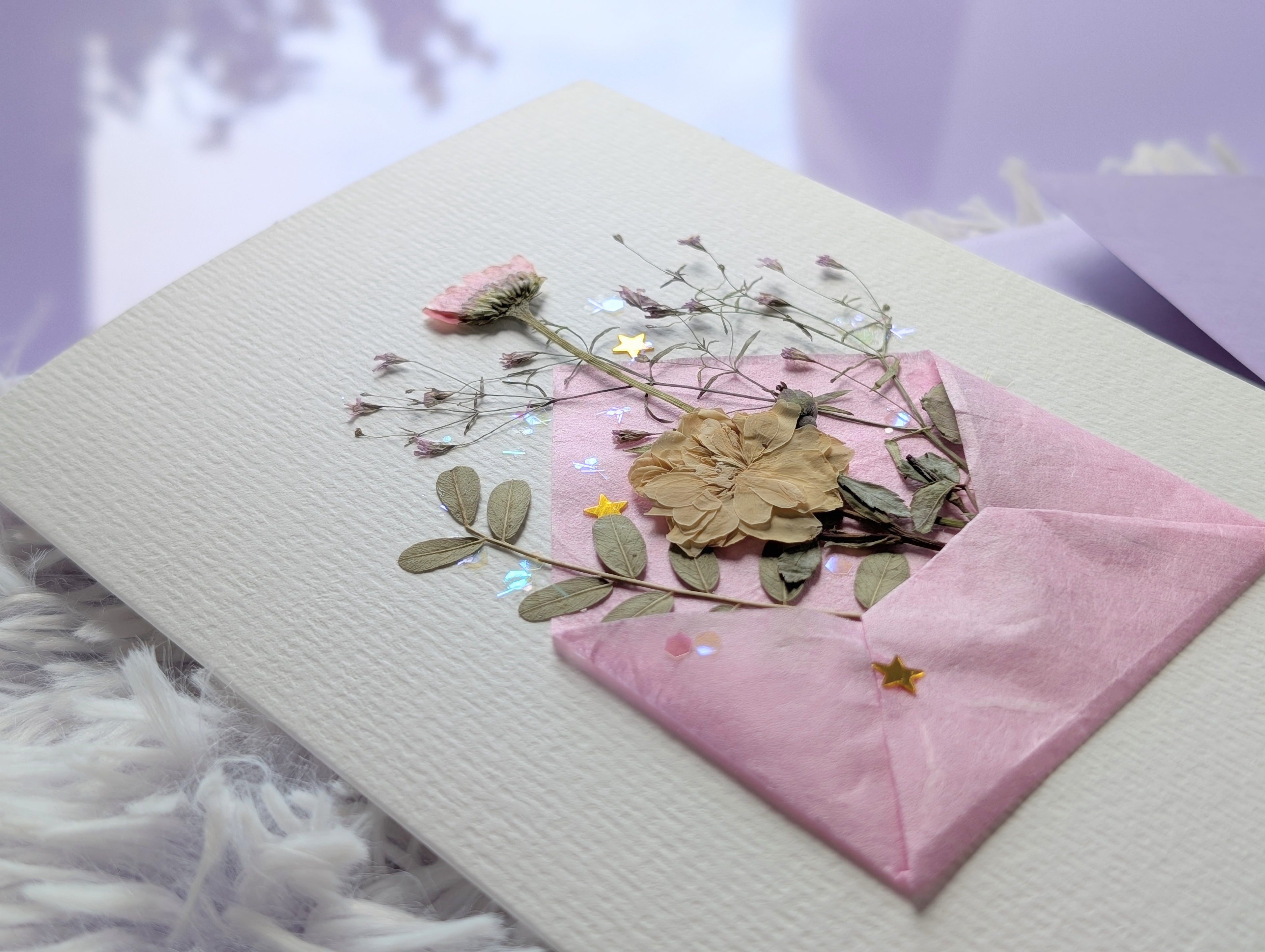 Pretty in Pink - Greeting Card
