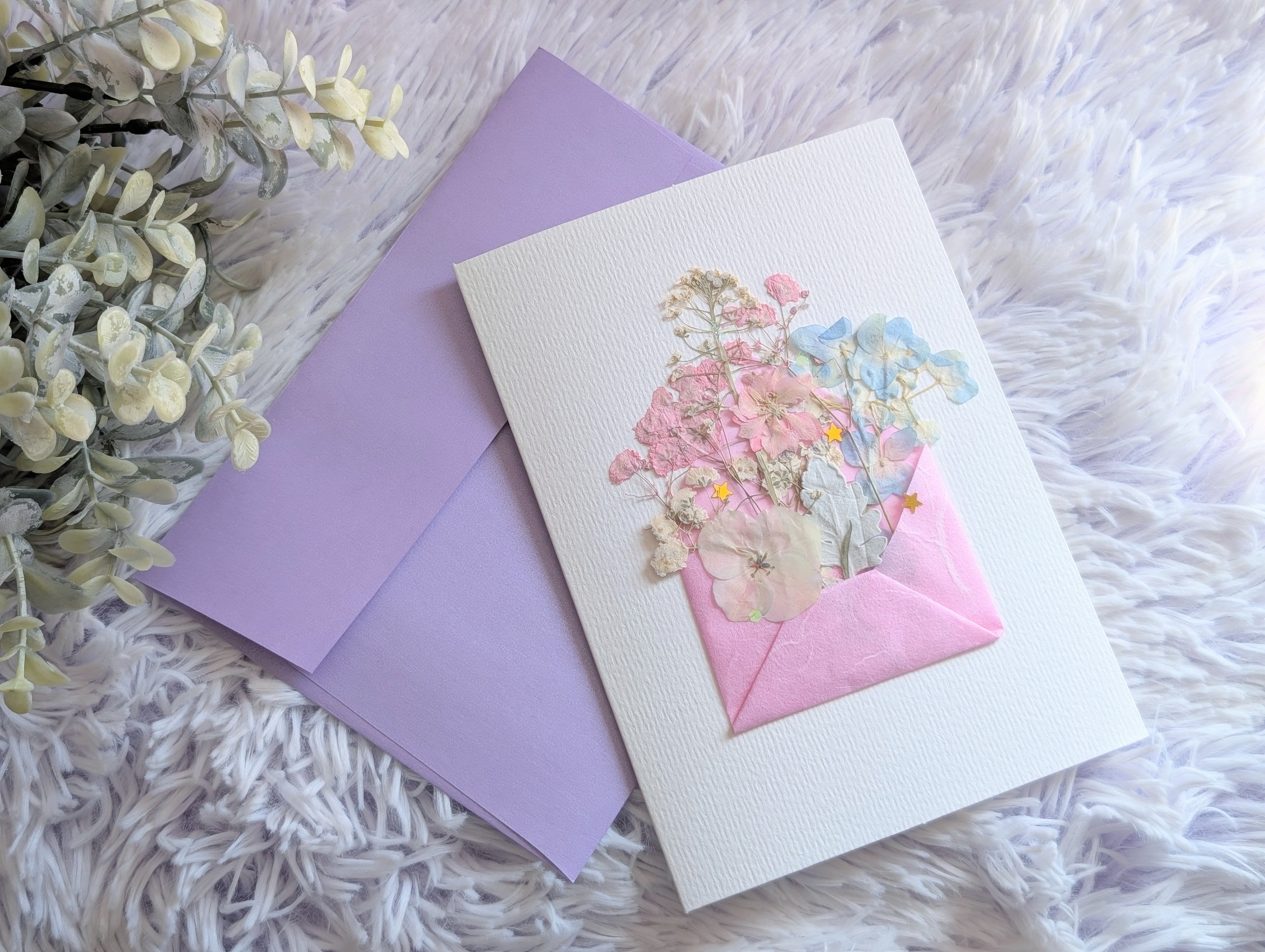 Cotton Candy Dream - Greeting Card