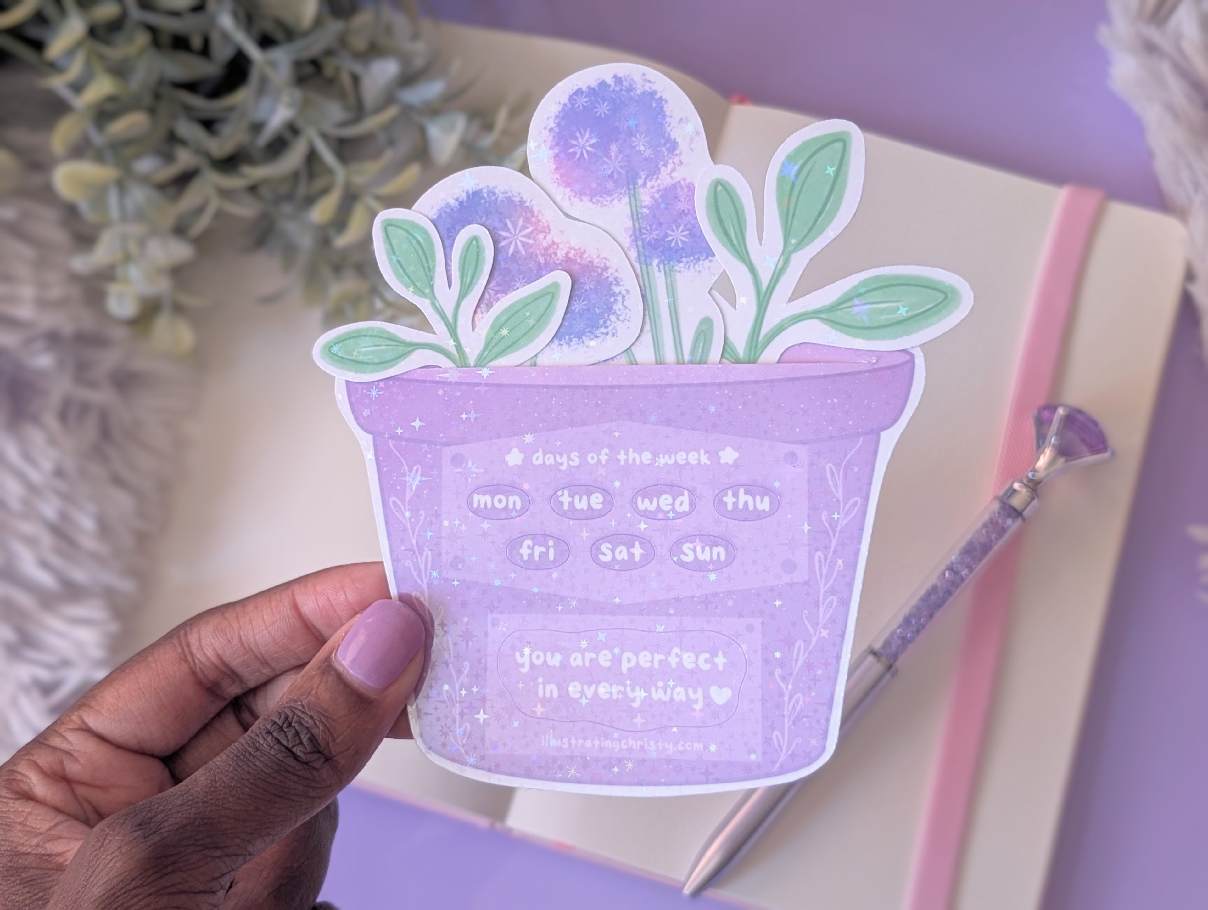 Allium Planner Sticker Sheet